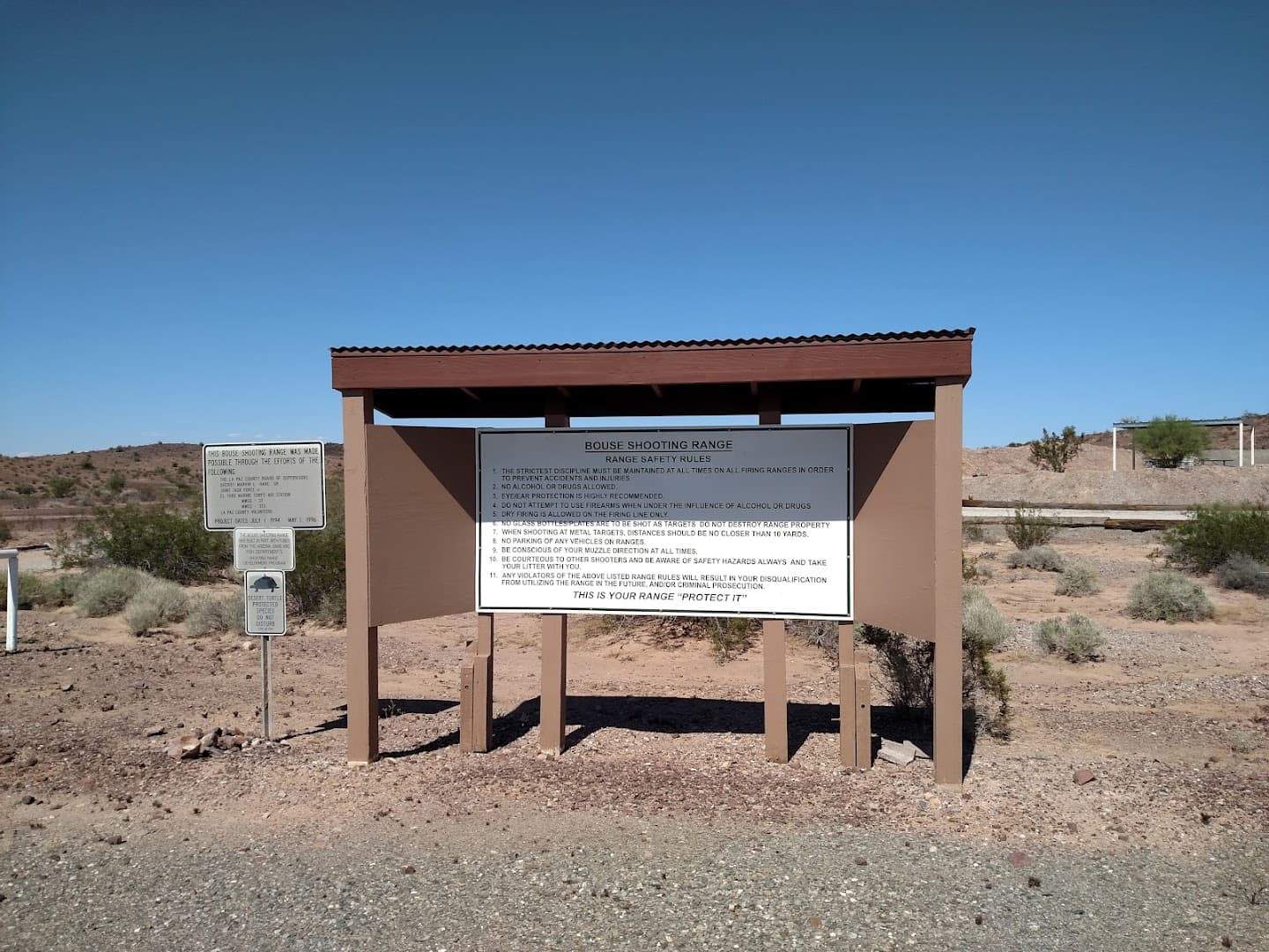 Bouse Shooting Range - La Paz County Parks - Image 1